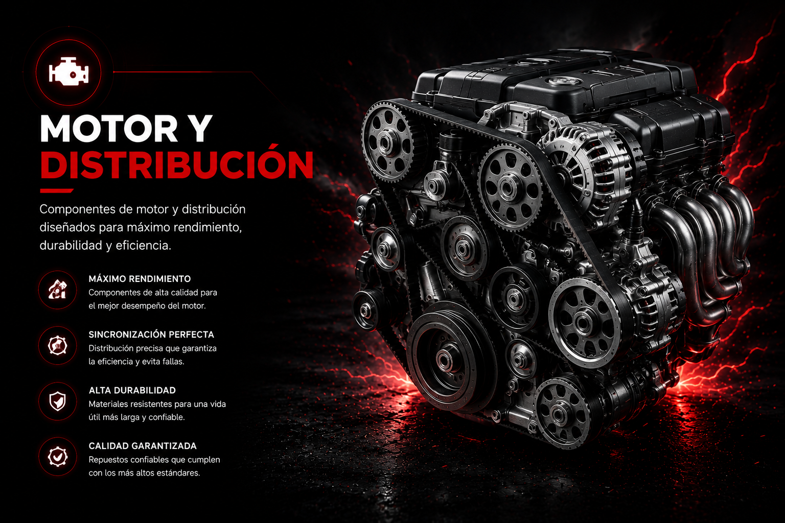 Kit Distribución Chevrolet Corsa 1.4 + Bomba de Agua + Termostato Original + Correa Poly-V + Tensor